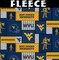 Licensed NCAA West Virginia Patch Fleece 1177 Fabric by the Yard